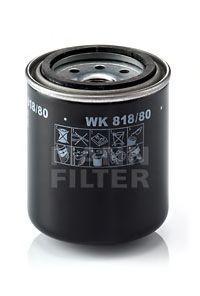 Фильтр топливный (MANN) MANN-FILTER WK 818/80 - фото 