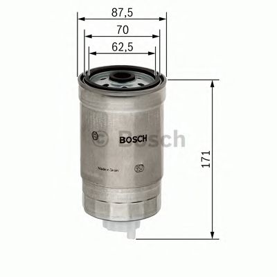 Паливний фільтр BOSCH F026402013 - фото 