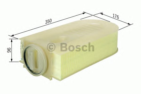 Фильтр воздушный МВ (Bosch) - фото 
