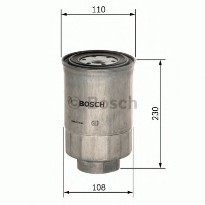 Топливный фильтр (выр-во Bosch) BOSCH F 026 402 038 - фото 