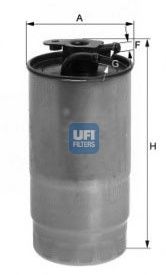 Паливний фільтр UFI 24.427.00 - фото 
