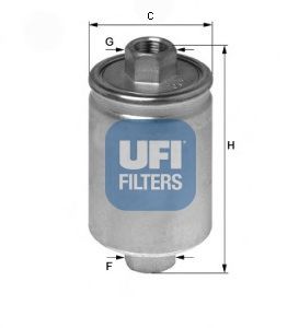 Паливний фільтр UFI 31.741.00 - фото 