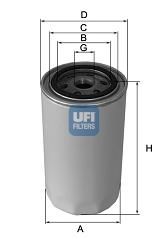 Масляний фільтр (UFI) - фото 