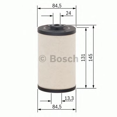 Паливний фільтр диз (вир-во Bosch) BOSCH 1 457 431 159 - фото 