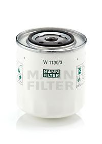 Фильтр масляный VOLVO S70, S80 2.5 TDI 97-01 (MANN) MANN-FILTER W1130/3 - фото 