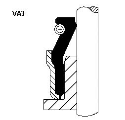Сальник клапана IN/EX FIAT/IVECO 8140.23/8140.43S FORD VA3 8-33 FPM 8X12/15.2X9.5 (вир-во Corteco) - фото 