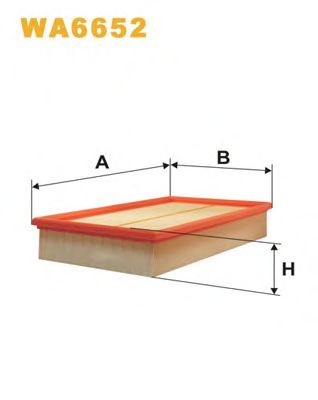 Фільтр повітряний MB (вир-во WIX-Filtron) WA6652/AP118/7 - фото 