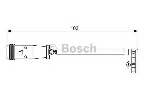 Датчик зносу колодок (вир-во Bosch) - фото 