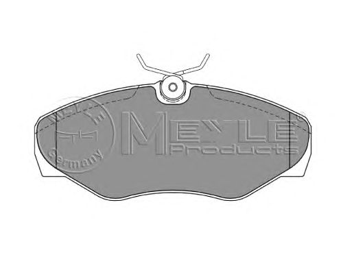 Колодки тормозные дисковые (MEYLE) - фото 