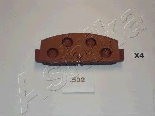 Колодки гальмівні дискові ASHIKA 51-05-502 - фото 