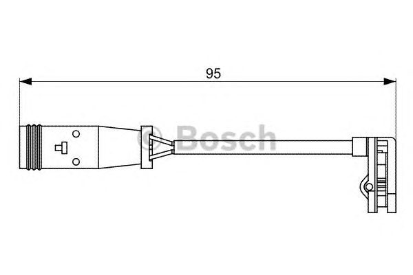Датчик зносу колодок (вир-во Bosch) - фото 0