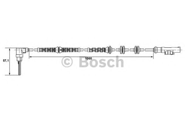 Датчик числа обертів (вир-во Bosch) BOSCH 0265007685 - фото 
