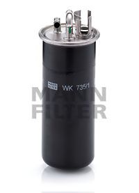 Фильтр топливный AUDI (АУДИ) A6 (MANN) WK735/1 - фото 