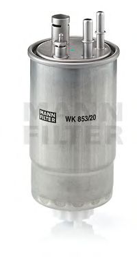 Фильтр топливный (MANN) WK853/20 - фото 