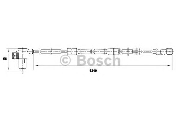 Датчик числа оборотов (Bosch) BOSCH 0 265 006 200 - фото 