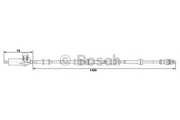 Датчик частоти обертання (вир-во Bosch) BOSCH 0 265 006 688 - фото 