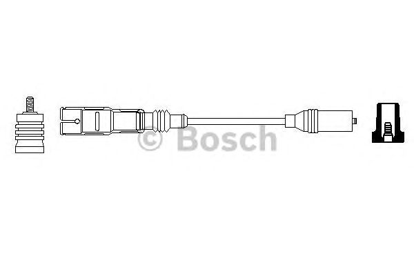 Пpовод высоковольтный VW.AUDI (Bosch) - фото 