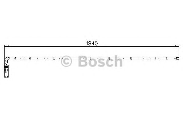 Датчик износа задних тормозных колодок BMW (Bosch) BOSCH 1987474944 - фото 