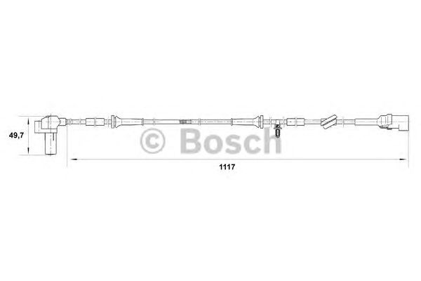 Датчик числа оборотов (Bosch) - фото 