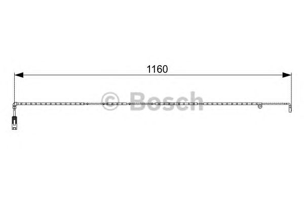 Датчик зносу колодок (вир-во Bosch) BOSCH 1987473055 - фото 